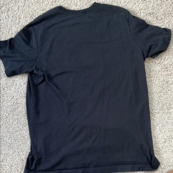 Nike Air Jordan Black Tee with Bred 1s - Picture 4 of 4